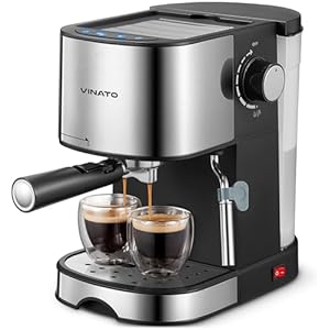 Vinato Cafetera Espresso 15 Bar
