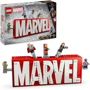 Lego Marvel Logotipo MARVEL Vengadores
