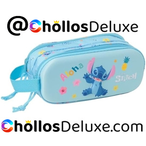 Stitch 3D Portatodo Doble Infantil
