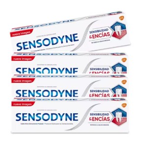 4x Sensodyne Sensibilidad y Encías Pasta 75ml
