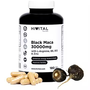 Hivital Maca Negra 180 Cápsulas