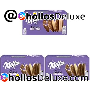 3x Milka Choco Finas Galletas 126g