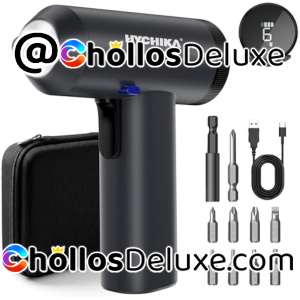 Destornillador Eléctrico LCD +Extras