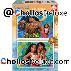 Educa Vaiana 2 Puzzles 48 Piezas