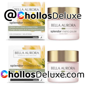 2x Bella Aurora Splendor Menopause Noche 50ml