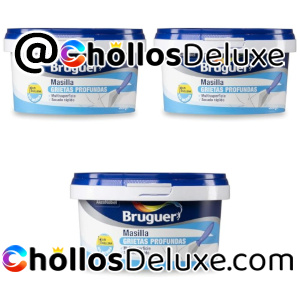 3x Bruguer Masilla Grietas 500g