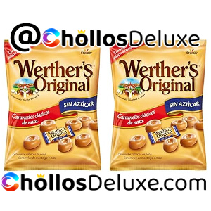 2x Werther's Original Toffee Sin Azúcar 90g