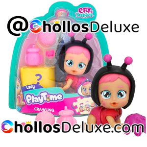 Bebés Llorones Playtime Lady Muñeca Gateadora
