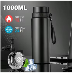 Botella Térmica Acero Inoxidable 1 Litro
