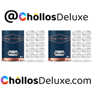 2x King C. Gillette 10 Cuchillas