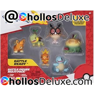 Pokémon Battle Figure Pack 6 Figuras