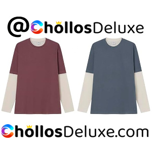 Springfield Camiseta Doble Manga Bordado