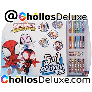 Caja Actividades Spidey 5 En 1