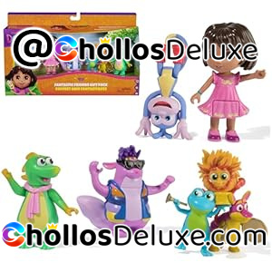 Dora Amigos Fantásticos Pack 7 Figuras