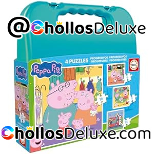Educa Peppa Pig 4 Puzzles Progresivos