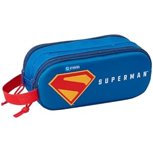Safta Superman 3D Portatodo Doble