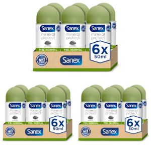 18x Sanex Mineral Protect 50ml