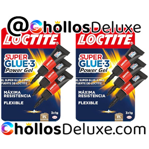 6x Loctite Super Glue-3 Power Gel