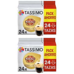 2x Marcilla Largo 24 Cápsulas Tassimo