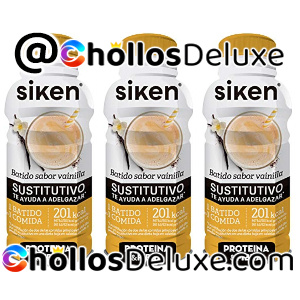 3x Siken Batido Vainilla 325ml