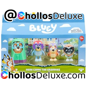 Bluey Abuelitas Pack 4 Figuras