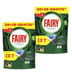 2x Fairy Original 56 Cápsulas