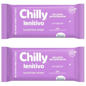 2x Chilly Toallitas Íntimas 12 Unidades