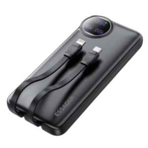 Essager Power Bank 10000mAh 22,5W +Cables