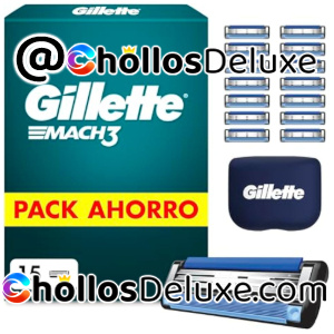 Gillette Mach3 Recambios 15 Unidades