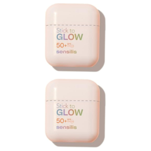 2x Sensilis Glow Stick SPF50 10g