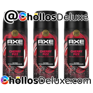 3x Axe Cherry Fizz Desodorantes Hombre 150ml