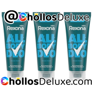 3x Rexona Ocean Rush Crema 75ml