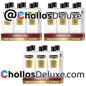 18x TRESemmé Liso Keratina 400ml