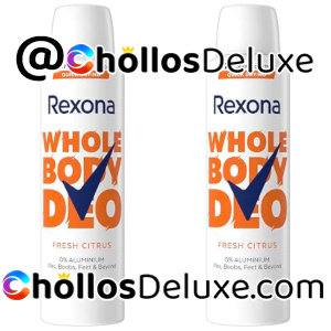 2x Rexona All Over Fresh Citrus 150ml