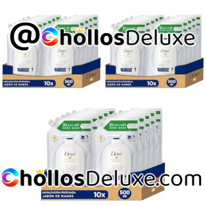 3x Dove Original 10 Recargas 500ml Jabón