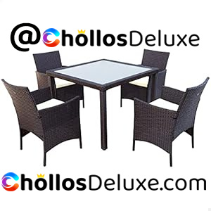 Aktive 61073 Conjunto Mesa Sillas Jardín