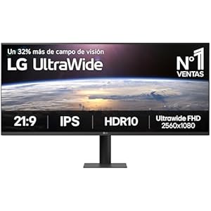 LG 34U511A-B Monitor 34" Curvo