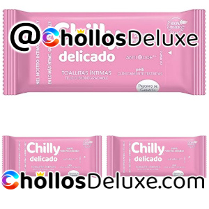 36 Toallitas Íntimas Chilly Pocket