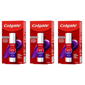 3x Colgate Max White Sérum Morado 40ml