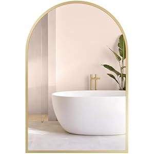 Songmics LWM011AB01 Espejo Arqueado 91x61cm