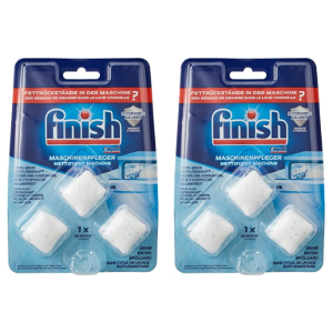 2x Finish Pastillas Cuidado Lavavajillas