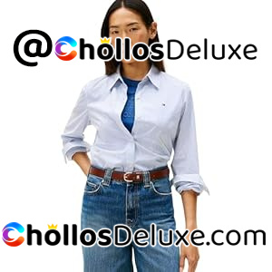 Tommy Hilfiger Poplin Camisa Mujer
