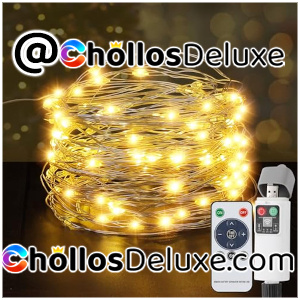 Cortina Luces Navidad 10M 100LED