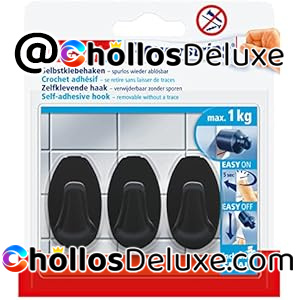 Tesa Powerstrips Ganchos Ovalados 3 Unidades