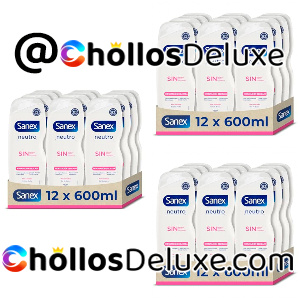 36x Sanex Neutro Hidratación 600ml