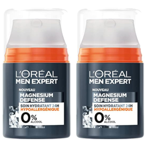 2x L'Oréal Men Expert Magnesium Defense Crema