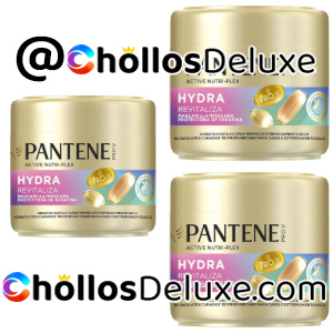 3x Pantene Pro-V Hydra Revitaliza Mascarilla 300ml