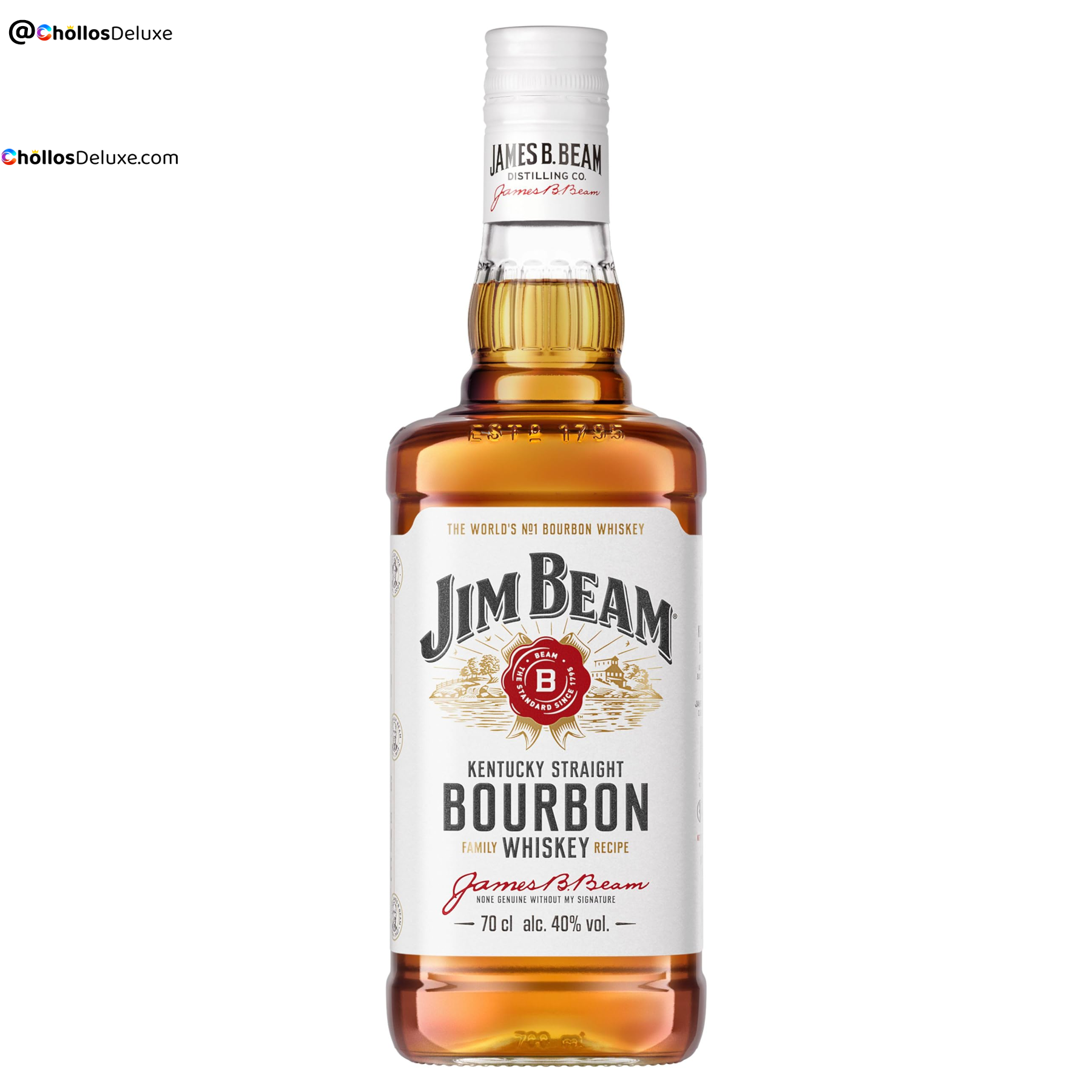Jim Beam White Bourbon Whiskey 700ml