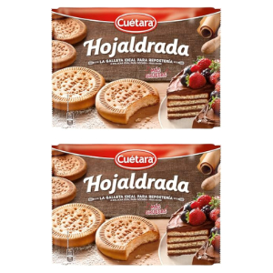 2x Cuétara Galletas Hojaldrada 600g