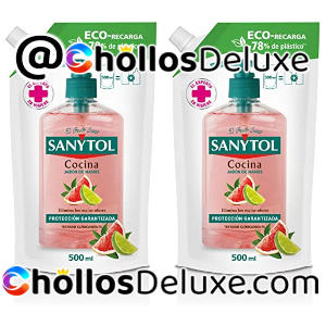2x Sanytol Recarga Jabón Manos 500ml